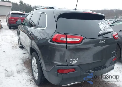 2017 Jeep Cherokee Limited 4X4 z USA, uszkodzony, nr VIN 1C4PJMDB2HW537220